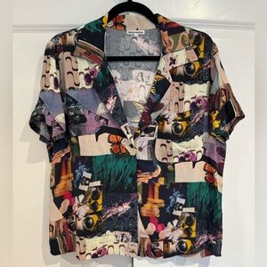 Reformation Cuba Top in Decoupage